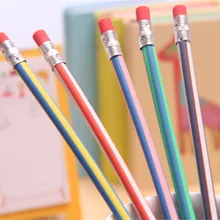 1000 шт. Красочные Магия Бенди гибкий мягкий карандаш с Ластики для детей, пишущих подарок школьные офисные Применение Ляпис de кор