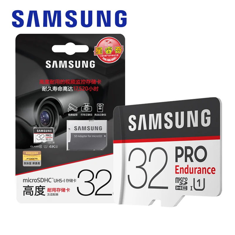 Новый продукт 100% оригинальные SAMSUNG карты памяти 64 ГБ PRO Endurance U1 ГБ 128 Гб Class 10 Micro SD карта 32 ГБ Гб micro SD UHS-I TF карта