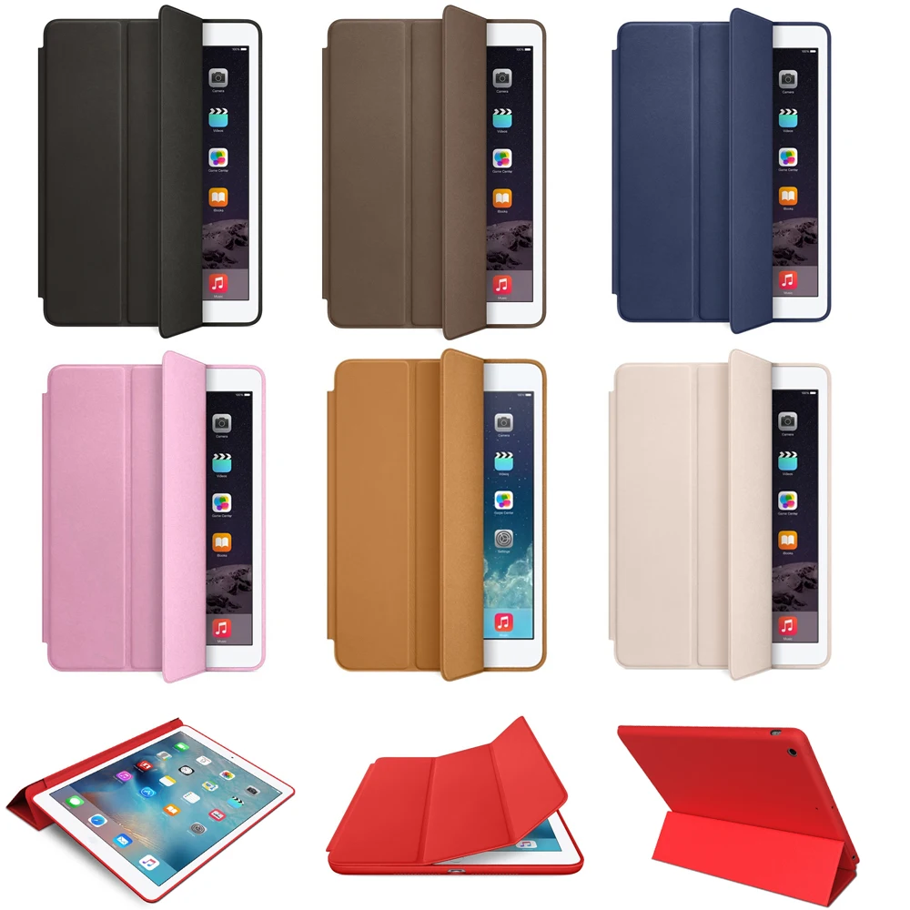 

Ultra Slim Smart Cover Stand Case For apple iPad Pro 9.7 inch A1673 A1674 A1675 Smart Stand Auto Wake / Sleep with LOGO