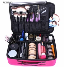 Makeup Bag Organizer Professional Makeup Artist Box Larger Bags Cute Korea Suitcase Makeup Suitcase Makeup Brushes Tools Case felicity makeup bag organizer professional makeup box artist larger bag cute suitcase makeup boxes travel cosmetic pouch handba