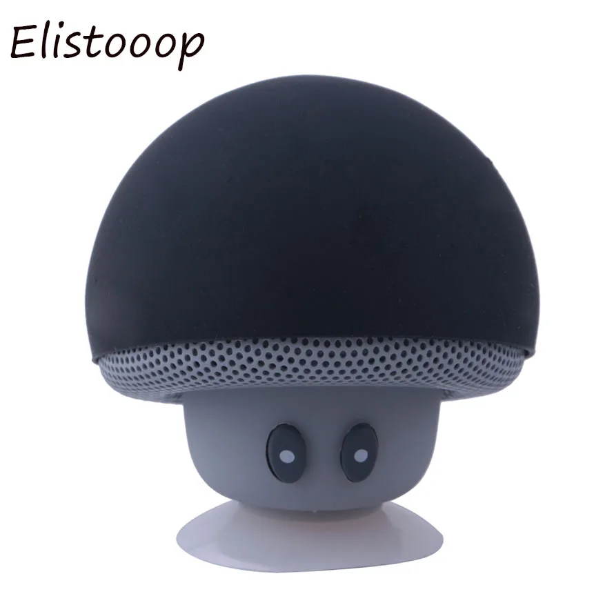 Elitooop новая мини Колонка в форме гриба Беспроводная Bluetooth 4 1 MP3 плеер микрофон