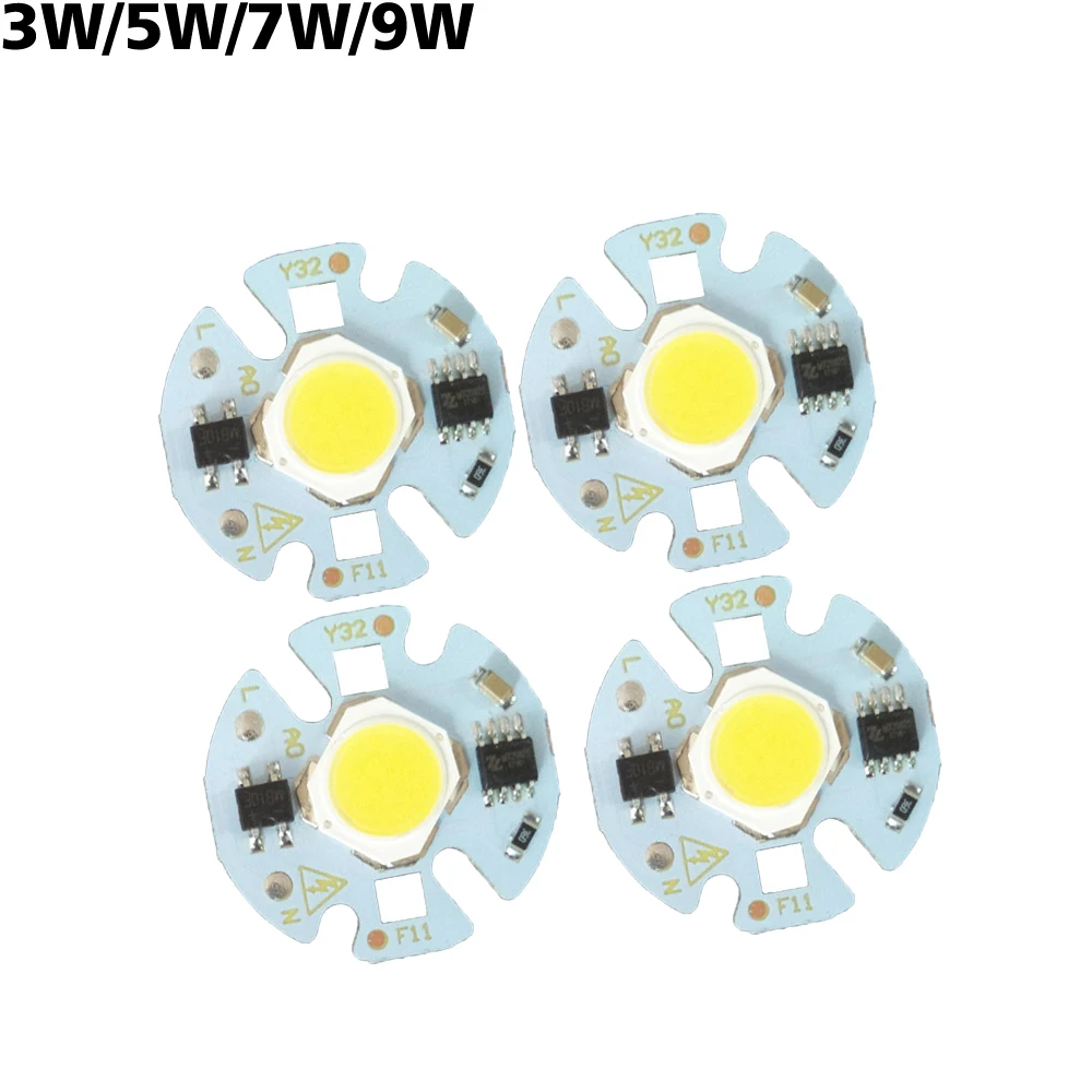 

Led Cob Lamp Chip Led Light 3W 5W 7W 9W Led Bulb Light For GU10 MR16 E27 Led Spotlight Projector 220V 110V No Need the Driver