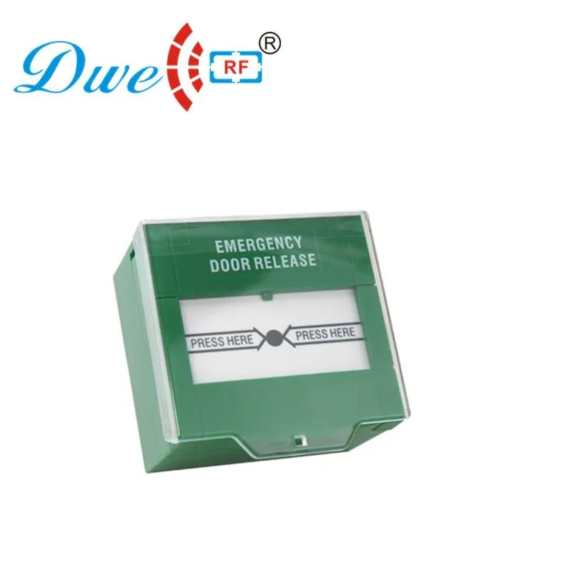 resettable door rease button