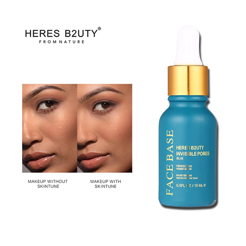 

HERESB2UTY Invisible Pores Face Base Primer Makeup Base 15ml Liquid Matte Make Up Fine Lines Oil-control Facial Cream Brighten