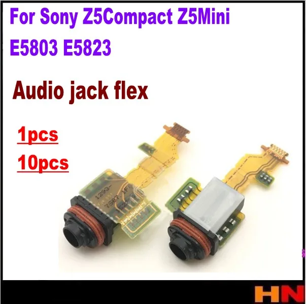 1 шт. 10 для Sony Z5Compact Z5Mini E5803 E5823 разъем наушников аудио гибкий кабель | Мобильные