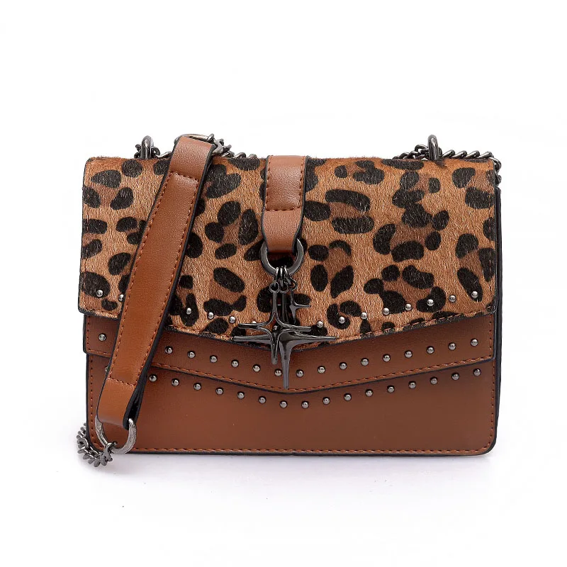 Leopard Fashion Women Bag Female Famous Brands Luxury Leopard Handbag