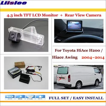 

Car 4.3" TFT LCD Monitor Screen For Toyota Hiace H200/Hiace Awing 2004~2013 2014 Car Reverse Rear Camera Parking System