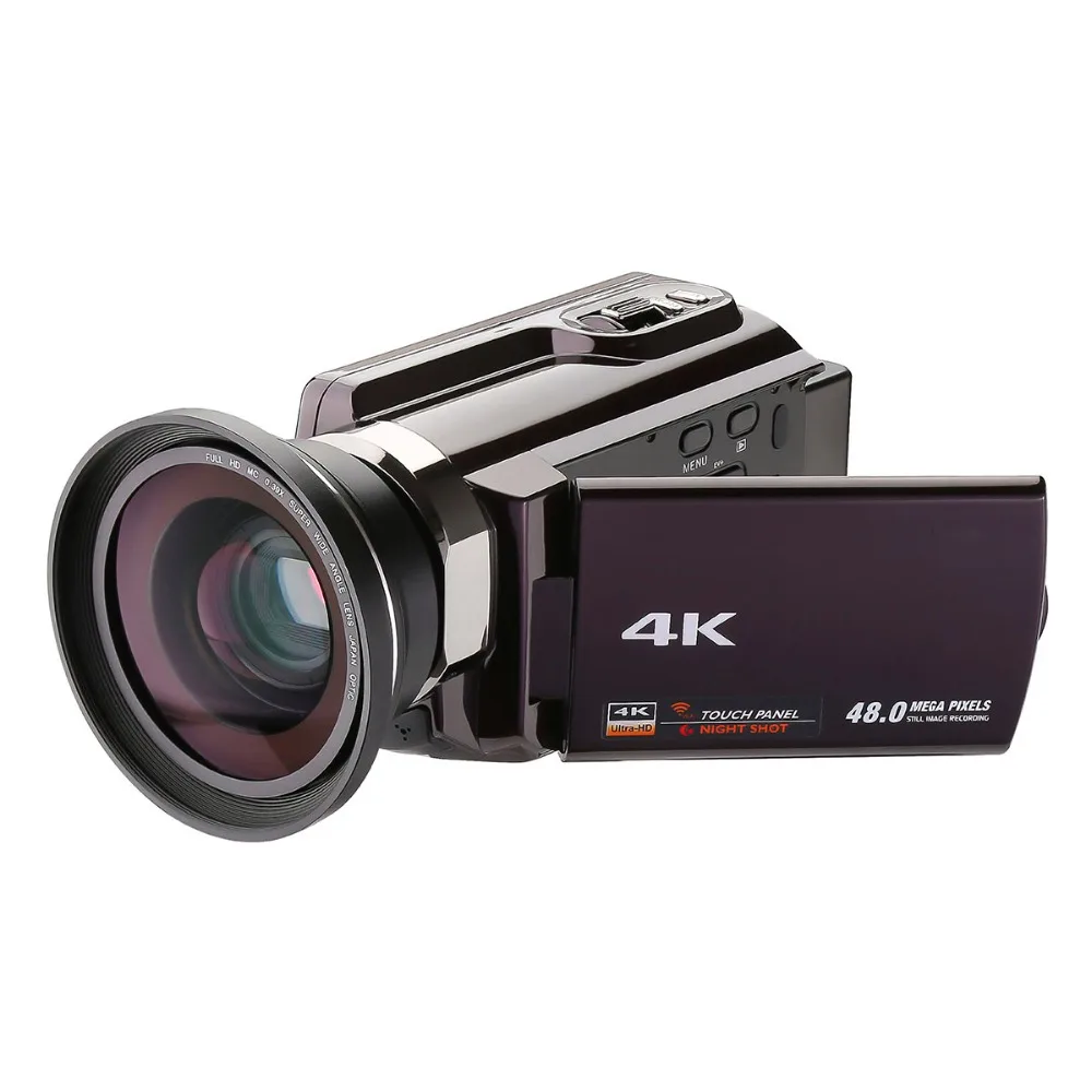 

3inch LCD WiFi Digital Camera Full 1080P Video Camera HD 4K Touchscreen DV Camcorder Video Player with Camera Bag Digital