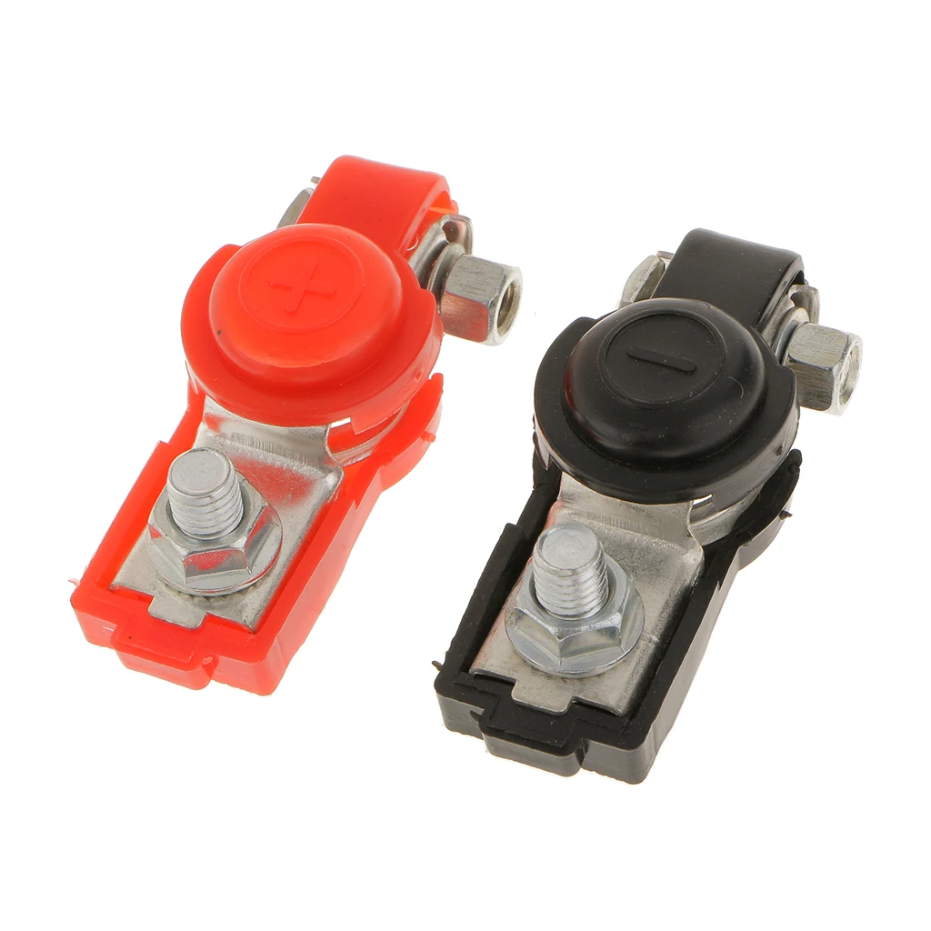  1 Pair Car Battery Terminal Connector Battery Quick Release Battery Terminals Clamps Clips For Car Truck Caravan Etc 75*30mm