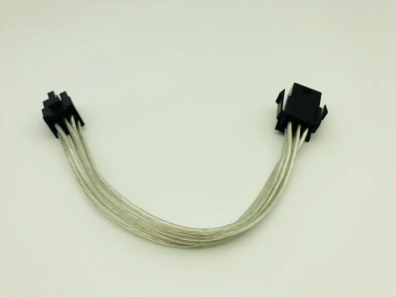 6Pin Female to 6Pin Male PCI Express Power Converter Cable CPU Video Graphics Card 6Pin to 6Pin PCIE Power Cable for Mining 20cm