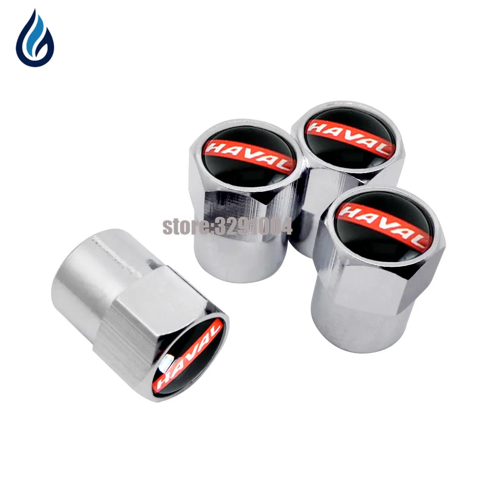 

For Great Wall Haval Logo M1 M2 M4 H1 H2 H3 H5 H6 H7 H8 H9 Car Wheel Tire Valves Caps Cover Auto Styling Accessories
