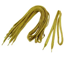 Texu/Style5 пар Пластик советы блестящих Шнурки шнуровка золотой тон для Для мужчин Для женщин