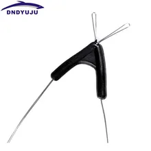 50 шт., двойные крючки, контактор, устройство, линия, космическая бифуркация, восемь типов, космическая бобовая леска, поворотный инструмент, рыболовные аксессуары