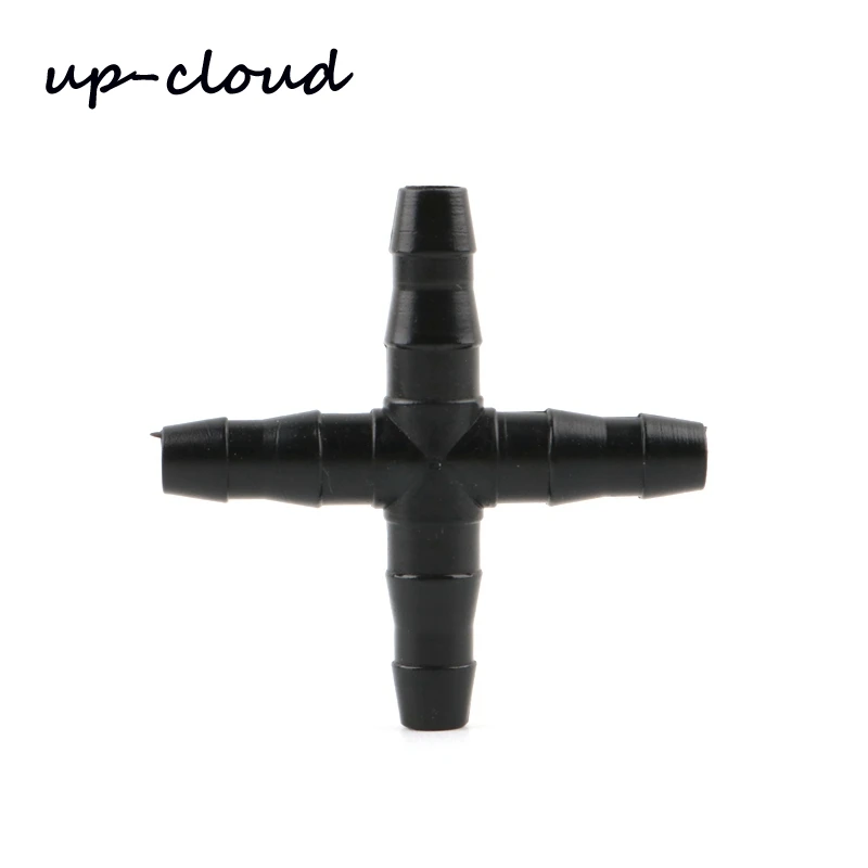 20pcs UP CLOUD 4/7 мм колючий крестообразный разъем 1/4 дюймовый для садового шланга 4