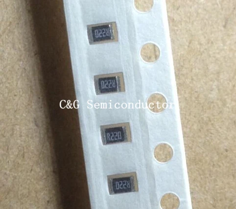 

100PCS 0805 1% 0.22R 0.22 Ohm R220 1/8w SMD Resistor Chip Resistor ( 0.1R 0.2R 0.3R 0.33R 0.4R