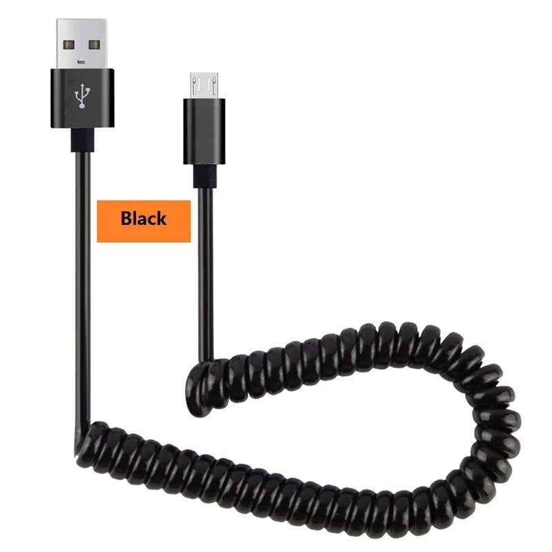 

Spring Micro USB Cable For Xiaomi Redmi 7A Y3 7 6A 6 5A 5 4X 4A 5 Plus S2 Y1 Y2 Fast Charging Metal Cable Wire Data Cord Adapter