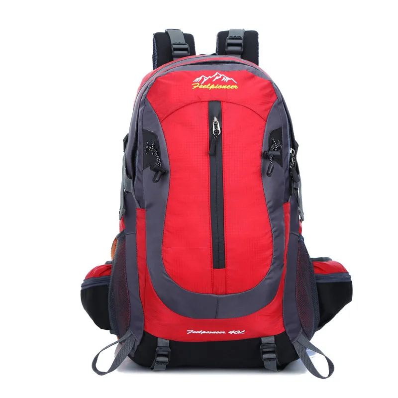 

FEEL PIONEER Waterproof Nylon Backpack Men Women Sport School Back Bags Camping Hiking Pack Ski backpack rock climbing backpack
