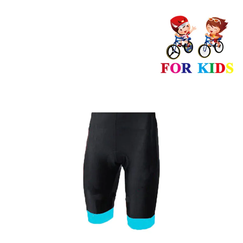 Детская дышащая велосипедная майка с коротким рукавом, Детский комплект для шоссейного велосипеда, горной команды, велосипедная одежда, Майо, 3d штаны, подкладка - Цвет: Short  9