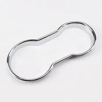 

Chrome Plated ABS Plastic Holder Cover Trim Waterproof New Silver Auto