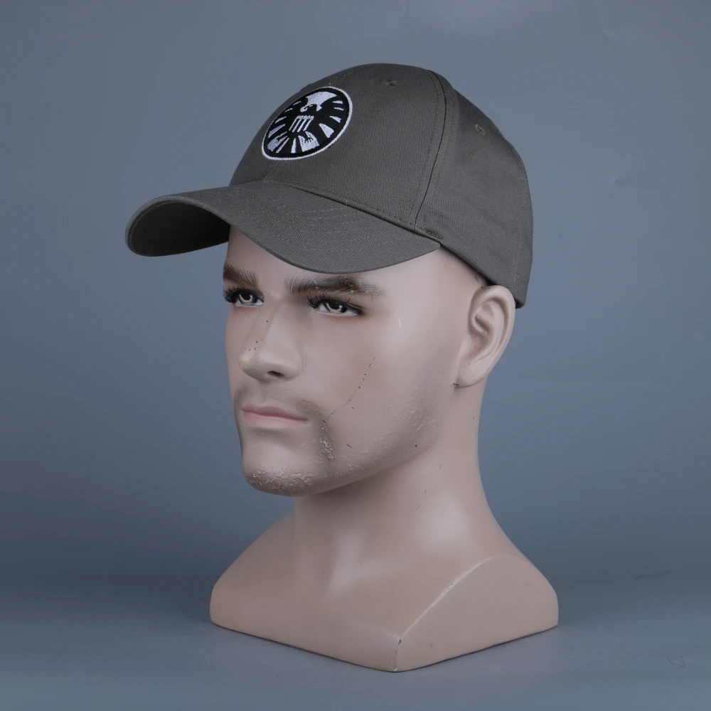 New Captain Marvel Carol Danvers Caps Unisex Adjustable Hip Hop Sun Hat Snapback Agents of S.H.I.E.L.D. Shield Baseball Caps (5)