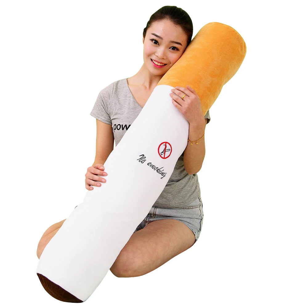 

GGS 80cm Smoking cylindrical sleeping Cigarette pillow Boyfriend birthday gift plush toys