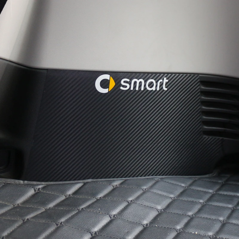  2015-2018 Smart Fortwo 453 scratch-resistant carbon fiber protection decals car decoration trunk pr