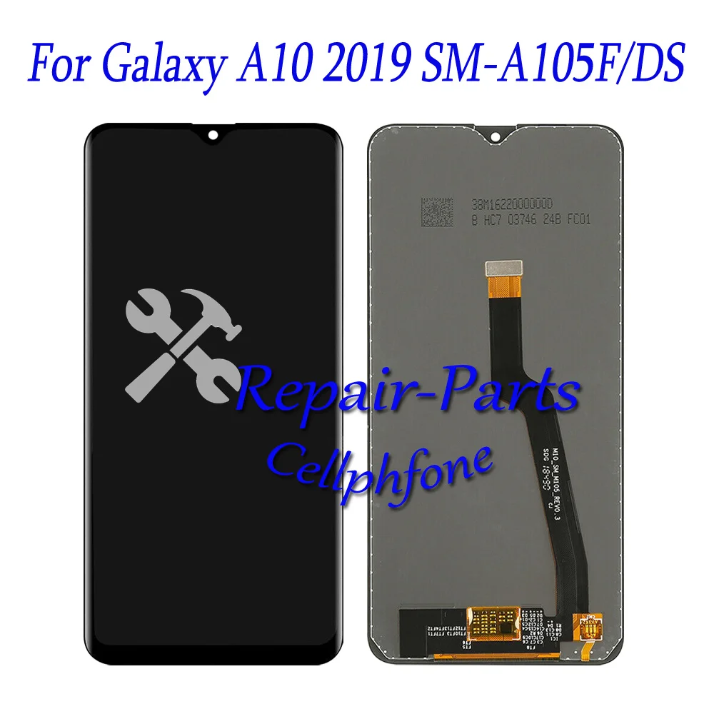 

6.2 inch New Black Full LCD DIsplay + Touch Screen Digitizer Assembly For Samsung Galaxy A10 2019 SM-A105F/DS A105