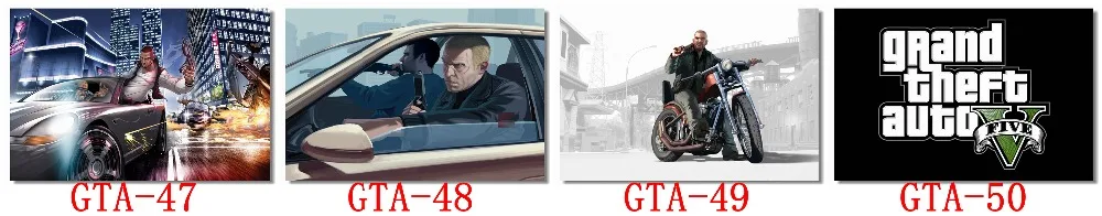 На заказ, на холсте, художественные Grand Theft Auto Poster GTA 5 San Andreas Game обои Grand Theft наклейки на стену фреска украшение дома#781