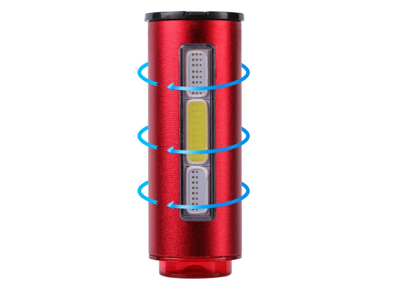 Perfect WHEEL UP USB Rechargeable LED Cycling Light Bike Rear Light Tail Light 7modes MTB Bike Waterproof Taillight Bicycle Accessories 9