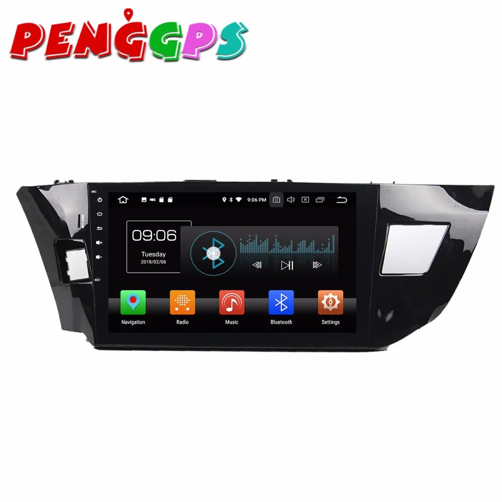 Clearance 2 din Car DVD Player GPS Navigation Headunit Android 8.0 7.1 For Toyota LEVIN 2013 2014 2015 Stereo Multimedia Satnav Video Auto 1