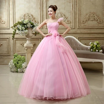 

Quinceanera Dresses Elegant Ball Gown Floor-length Tulle Ball Gown Sleeveless Flowers Beadings Gorgeous Prom Dresses