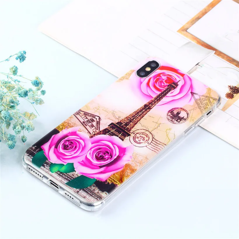 Чехол HEMASOLY для Samsung Galaxy A3 2016 2017 чехол A310F A320F силиконовый мягкий TPU цветочный