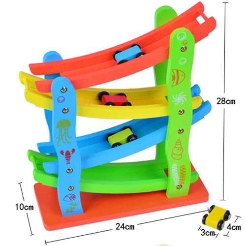 GEEK KING wooden educational toys Track Toys baby montessori math toys learning game toys fun brinquedos baby gift