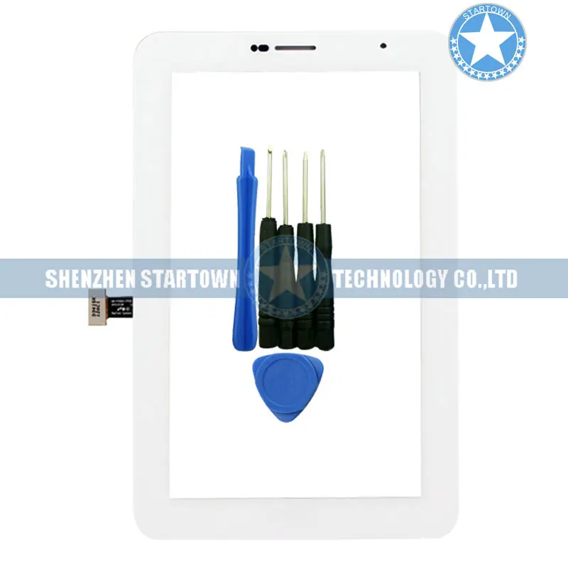 Белый сменный сенсорный экран дигитайзер стеклянный объектив для Samsung Galaxy Tab 2 7 0