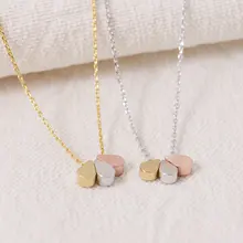 SMJEL Новая мода леди кристалл 3 ожерелье с украшением в форме слезы блестящий кулон для женщин 30pcs-N060