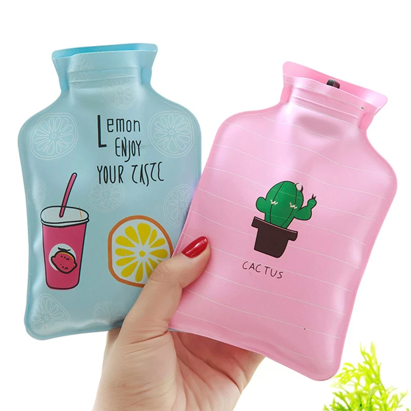 1Pc Lovely Cartoon Hand Po Warm Water Bottle Mini Hot Water Bottles