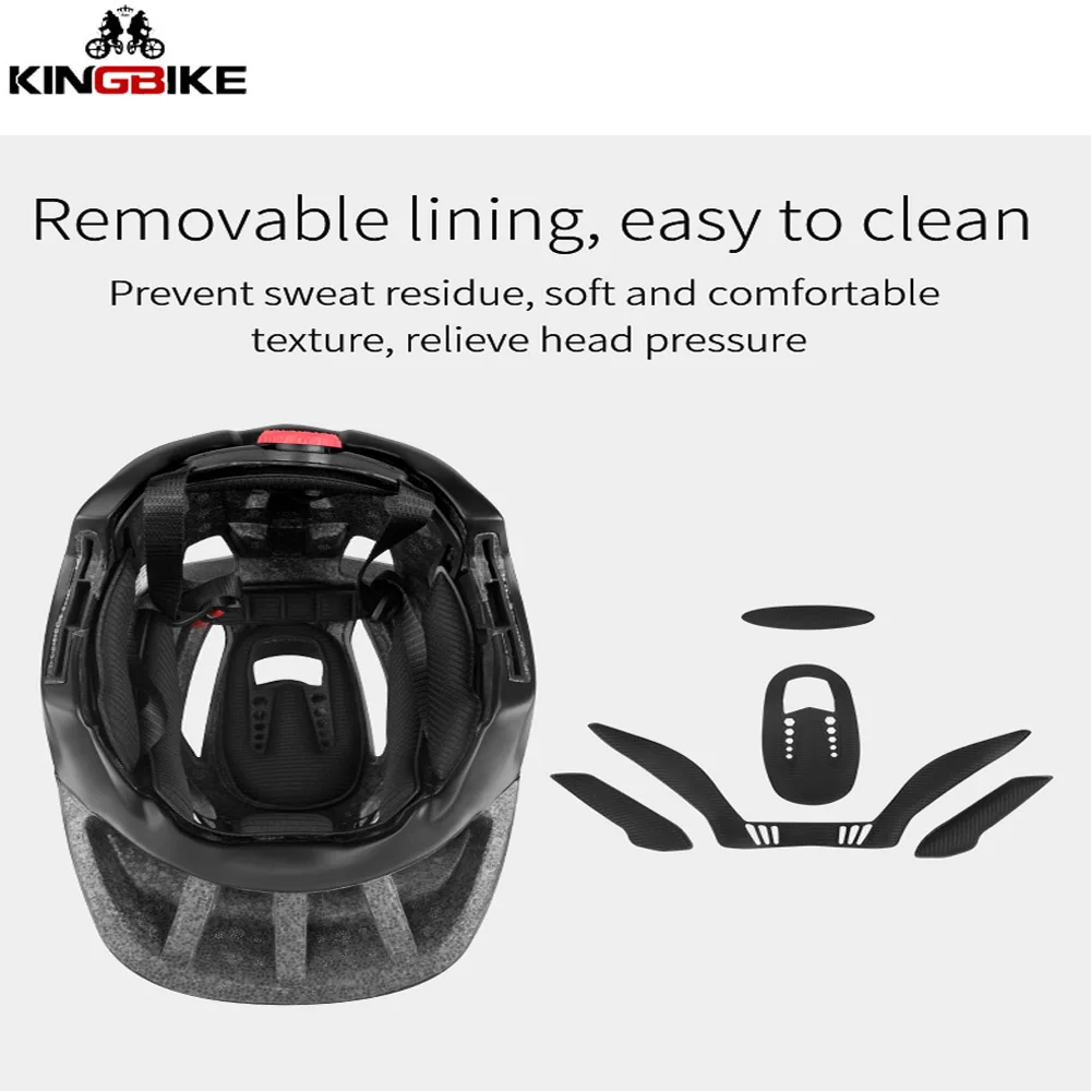 KINGBIKE Adult Full Face MTB Bike Helmet Casco Mountain Road Bicycle Full Covered Helmet Motorcycle Cycling Helmet for Kids