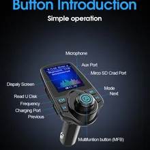 Bluetooth Mp3 плеер Mp3 Bluetooth музыкальный плеер для Корана с QC3.0 Быстрая зарядка дюймов TF карта Музыка Bluetooth телефон