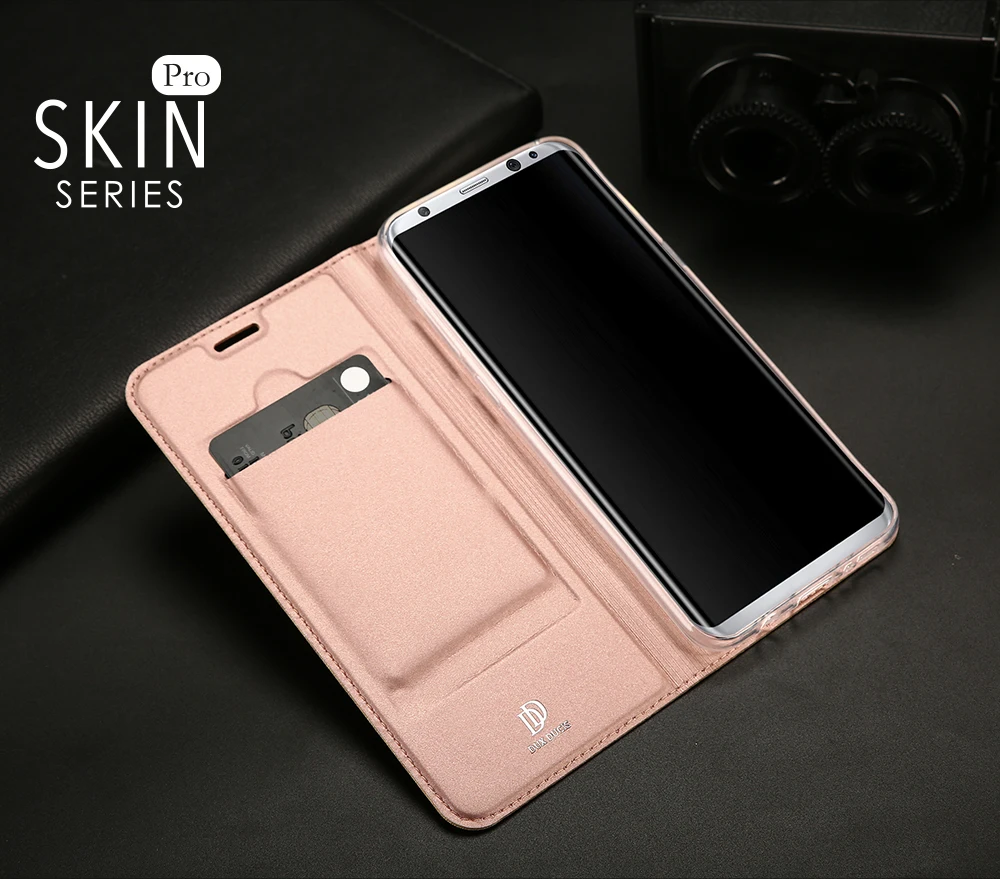 For Samsung Galaxy S8 Case Luxury Magnetic Ultra thin Flip Stand PU Leather Case For Samsung