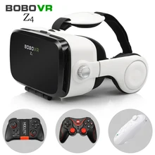 BOBOVR Z4 Очки виртуальной реальности 3D очки гарнитура bobo vr коробка Google картонные наушники для 4,3-6,0 дюймовых смартфонов