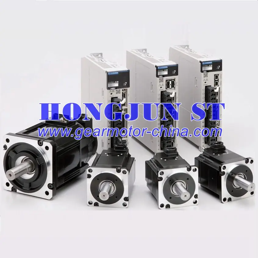 Новый и оригинальный Серводвигатель Yaskawa SGM7J 400W с тормозным фонарем|400w servo motor|motor