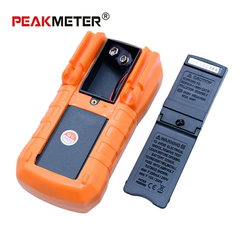 PEAKMETER PM8233B Профессиональный цифровой мультитестер LCR метр Многофункциональный Мини цифровой мультиметр/задний светильник Multimetro