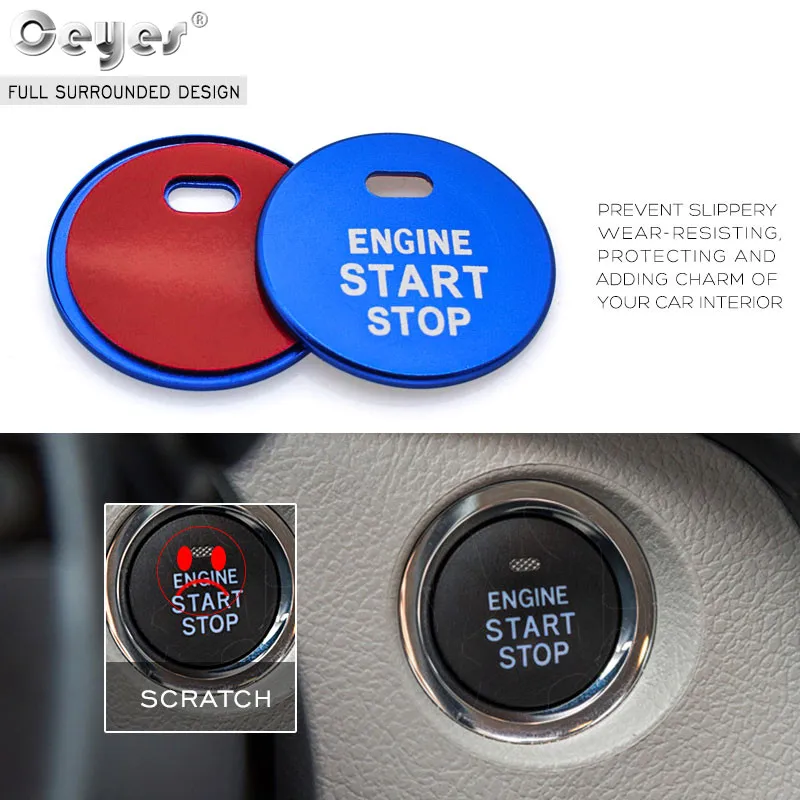 Car Start Engine Button Key Ring for TOYOTA (28)
