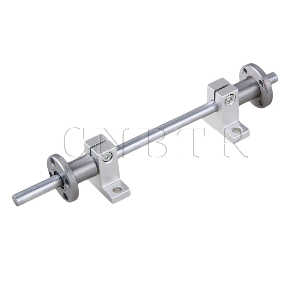 

8 x CNBTR Flange Linear Bearing Rail Support 200mm Optical Axis 8mm Diameter