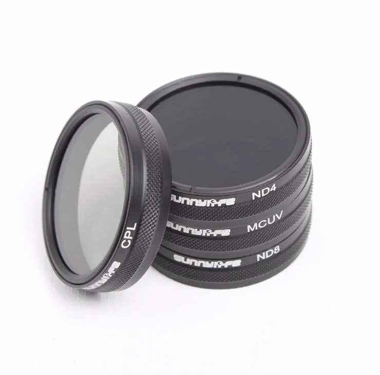 DJI Phantom 4 Phantom 3 Lens Filter ND4 ND8 CPL MCUV Filter Case Bag Professional Advanced Camera Accessory Mirror Polarizer