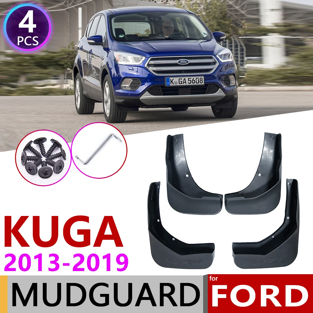

for Ford Kuga Escape 2013~2019 MK2 Mudguard Car Fender Splash Flaps Flap Mud Guard Mudflap Accessories 2014 2015 2016 2017 2018
