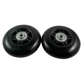 

2 Set Luggage Suitcase Replacement Wheels OD 80mm