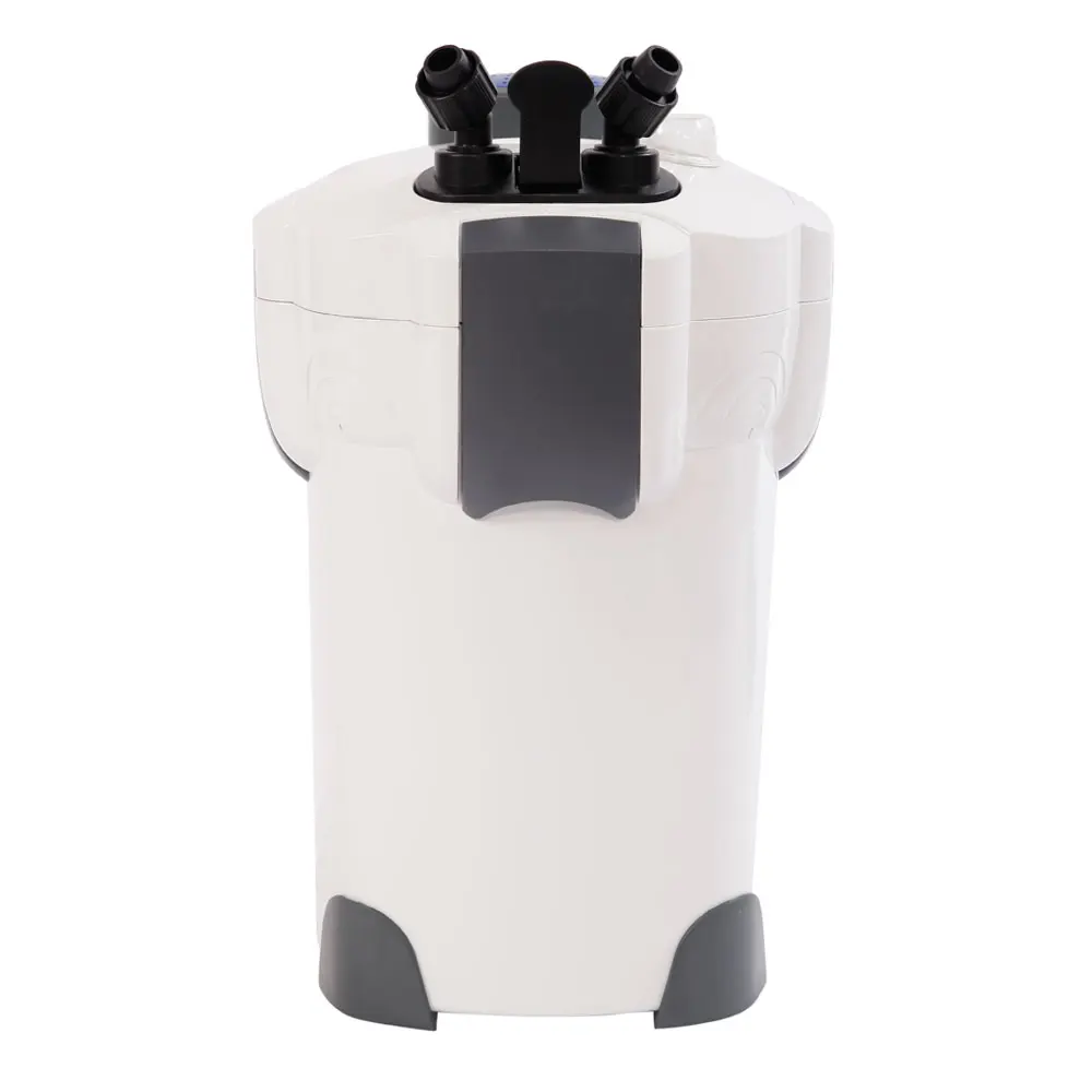 

HW-304B 110V 55W 2000L/hr(525GPH) 3-Layer Aquarium Filter with UV Sterilization Lamp US Plug White