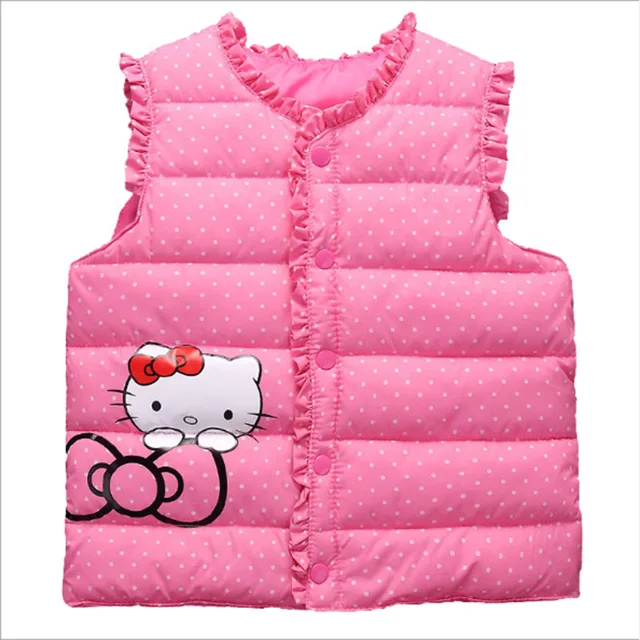 kids vests for girls children outerwear sleeveless vest toddler girl