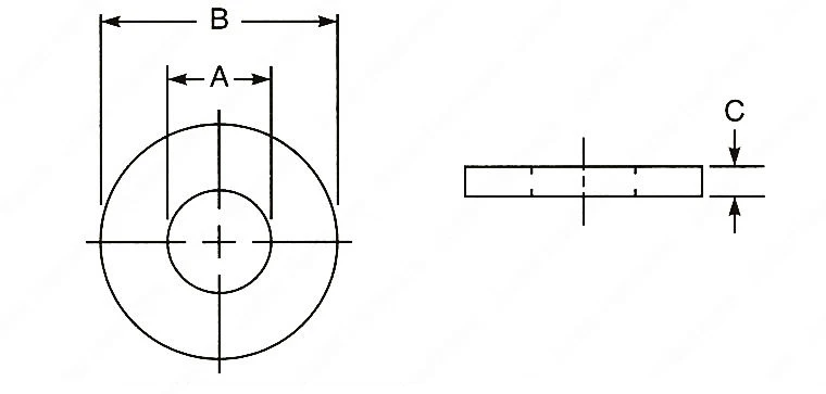 lot M2-M27 flat Thin washer shim carbon steel Ultra-thin Flat Washer Gasket Gap Adjustment washer